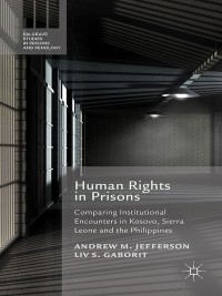 Imagen de portada: Human Rights in Prisons 9781137433763