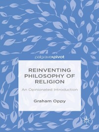 Imagen de portada: Reinventing Philosophy of Religion 9781137434555