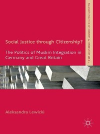 Omslagafbeelding: Social Justice through Citizenship? 9781137436627