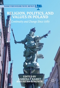 Imagen de portada: Religion, Politics, and Values in Poland 9781137448330