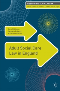 Imagen de portada: Adult Social Care Law in England 1st edition 9780230280106