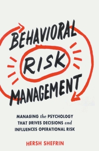 Imagen de portada: Behavioral Risk Management 9781137445605