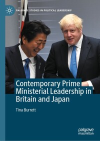 Cover image: Contemporary Prime Ministerial Leadership in Britain and Japan 9781137445896