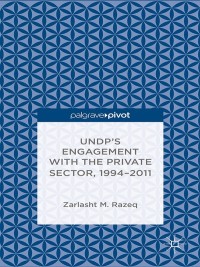 Cover image: UNDP's Engagement with the Private Sector, 1994-2011 9781137449191