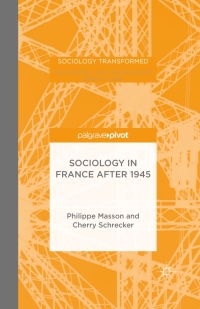 Cover image: Sociology in France after 1945 9781137450531