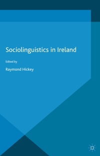 Titelbild: Sociolinguistics in Ireland 9781137453464