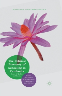 Imagen de portada: The Political Economy of Schooling in Cambodia 9781349577408