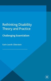 Titelbild: Rethinking Disability Theory and Practice 9781137456960