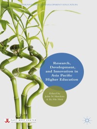 Omslagafbeelding: Research, Development, and Innovation in Asia Pacific Higher Education 9781137457080