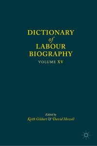 Imagen de portada: Dictionary of Labour Biography 9781137457455