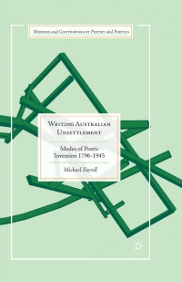 Cover image: Writing Australian Unsettlement 9781137485717