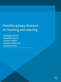 Omslagafbeelding: Multidisciplinary Research on Teaching and Learning 9781137467737