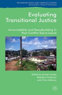 Imagen de portada: Evaluating Transitional Justice 9781349691470