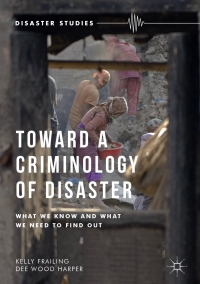 Cover image: Toward a Criminology of Disaster 9781137469137