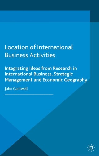 Titelbild: Location of International Business Activities 9781137472304