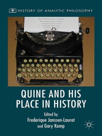 Titelbild: Quine and His Place in History 9781137472502