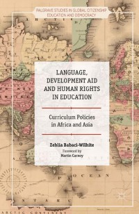 Imagen de portada: Language, Development Aid and Human Rights in Education 9781137473189