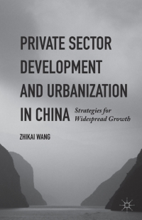 Imagen de portada: Private Sector Development and Urbanization in China 9781137473264