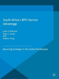 Cover image: South Africa’s BPO Service Advantage 9781349692736