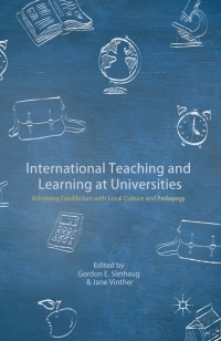Omslagafbeelding: International Teaching and Learning at Universities 9781349692873