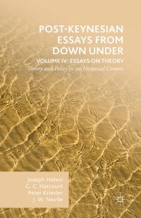 Cover image: Post-Keynesian Essays from Down Under Volume IV: Essays on Theory 9781137475282