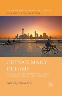 Cover image: China’s Many Dreams 9781137478962