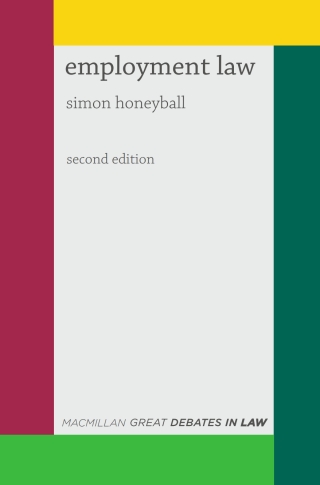 Cover image: Great Debates in Employment Law 2nd edition 9781137481627