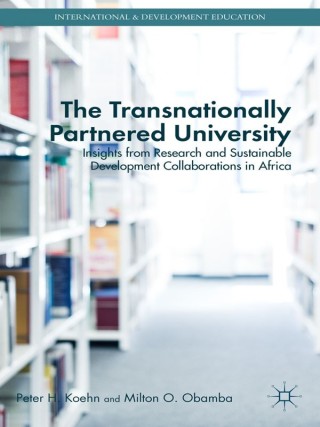 表紙画像: The Transnationally Partnered University 9781137481740