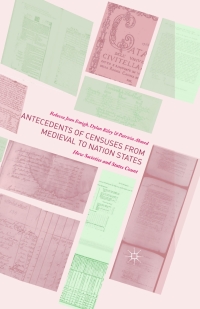 Imagen de portada: Antecedents of Censuses from Medieval to Nation States 9781137485021