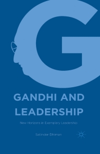 Cover image: Gandhi and Leadership 9781137492333