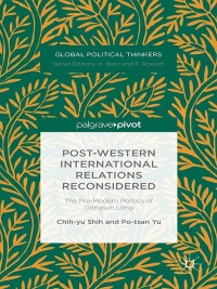 Cover image: Post-Western International Relations Reconsidered 9781137493200