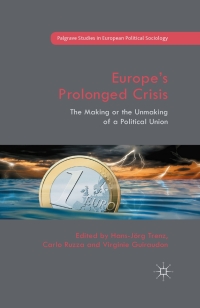 Imagen de portada: Europe’s Prolonged Crisis 9781137493668