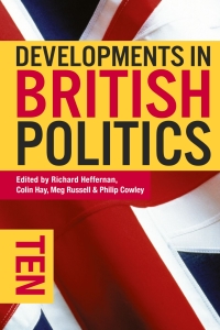 Cover image: Developments in British Politics 10 10th edition 9781137494733