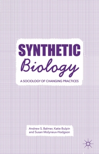 Cover image: Synthetic Biology 9781137495419