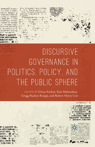 Imagen de portada: Discursive Governance in Politics, Policy, and the Public Sphere 9781137495778