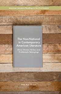 Titelbild: The Non-National in Contemporary American Literature 9781137502865