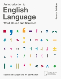 Omslagafbeelding: An Introduction to English Language 4th edition 9781137496874