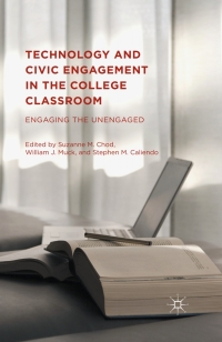 Titelbild: Technology and Civic Engagement in the College Classroom 9781137538550