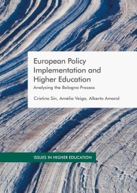 Titelbild: European Policy Implementation and Higher Education 9781137504616