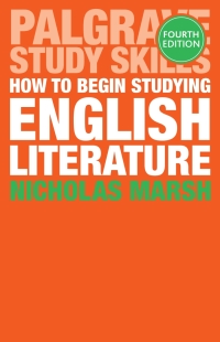Omslagafbeelding: How to Begin Studying English Literature 4th edition 9781137508775