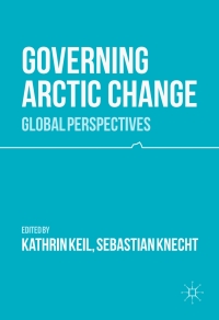 Cover image: Governing Arctic Change 9781137508836