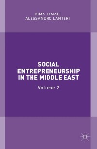 Imagen de portada: Social Entrepreneurship in the Middle East 9781137509932