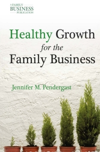 Titelbild: Healthy Growth for the Family Business 9780230111240