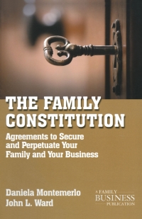 Imagen de portada: The Family Constitution 9780230111165