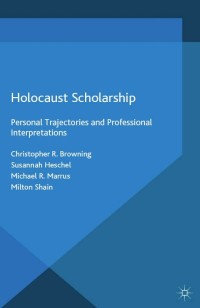 Titelbild: Holocaust Scholarship 9781137514189