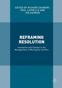 Cover image: Reframing Resolution 9781137515599