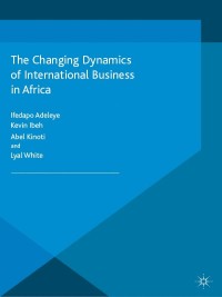 Imagen de portada: The Changing Dynamics of International Business in Africa 9781137516527