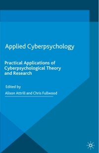 Cover image: Applied Cyberpsychology 9781137517029