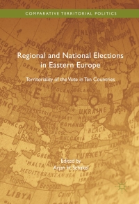 Omslagafbeelding: Regional and National Elections in Eastern Europe 9781137517869