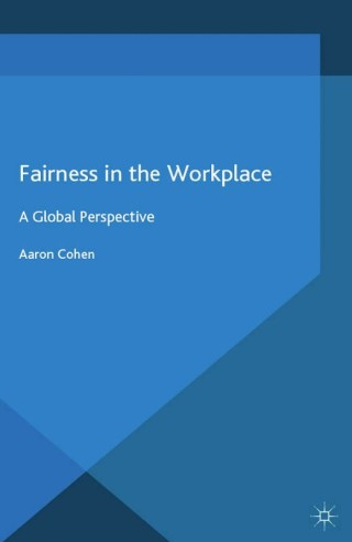 Cover image: Fairness in the Workplace 9781349706747
